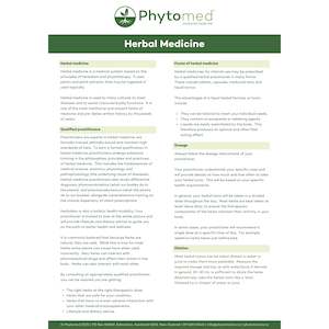 Dispensary: How to Take Herbal Medicine Pad