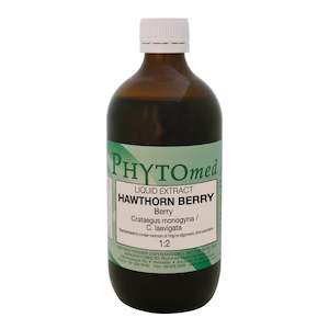 Liquid Herbal Extracts: Hawthorn berry 1:2 Standardised