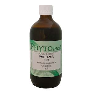 Liquid Herbal Extracts: Withania root 1:1 Glycetract
