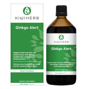 Cognitive Health: Ginkgo Alert