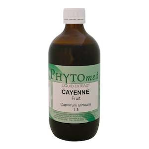 Liquid Extracts C D: Cayenne fruit 1:3