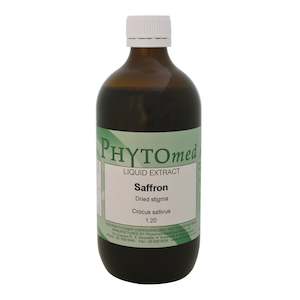 Liquid Extracts S T: Saffron Stigmas 1:20