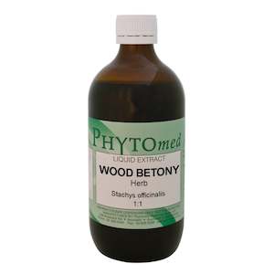 Liquid Extracts V Z: Wood Betony herb 1:2