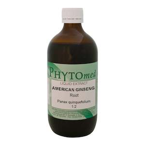 Standardised Extracts Liquid Extracts A B: American Ginseng root 1:2 Standardised