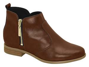 Moleca: Moleca Ref 5335.104 Women Fashion Comfy Ankle Boot in Coffee