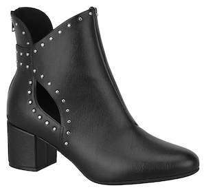 Modare: Modare 3067.105 Women Fashion Comfortable Ankle Boot Mid Heel in Black