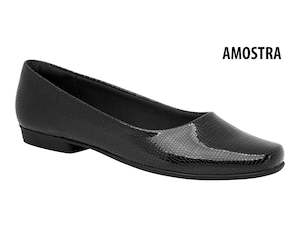 Black Friday: Piccadilly Ref: 250115 Business Court Flat Shoe in Black Lizard