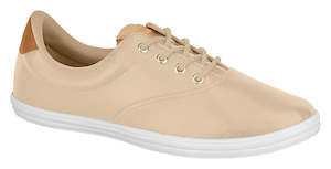 Black Friday: Beira Rio 4145.116-1242 Women Sneaker Tennis Shoe in Beige