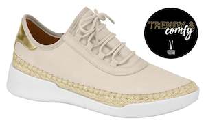 Black Friday: Vizzano 1328.100 Women Fashion Sneaker in Cream Gold