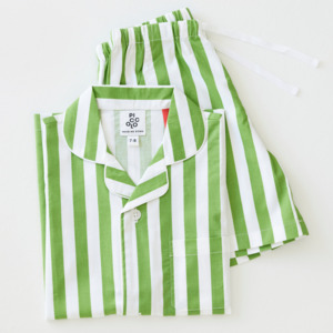 Summer Pj Set: Summer Pyjama Set - Meadow Green