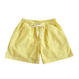 Best Selling: Seersucker Shorts - Lemon Gingham