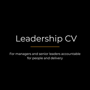 Products: Leadership CV Pick a Path