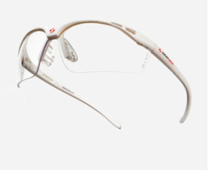 Gearbox Slimfit Eyewear - Clear Lens White Frame