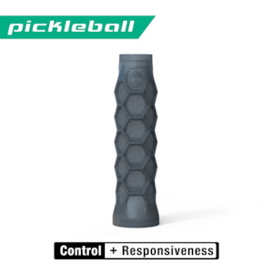 Hesacore Pickleball Carbon Grip - 5.25 inches - Stiff Feel - Charcoal