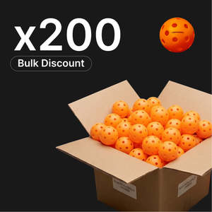 x200 Pack Onix Fuse Indoor Pickleball (Orange)