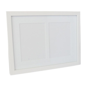 2 and 3 Window Frames - The Framers Guild: Artists Narrow Matte White