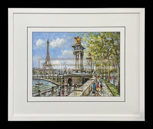 Products: Paris Eiffel Tower Framed Print
