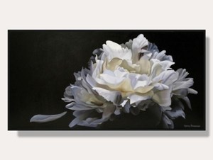 Products: Pavlova Peony By Lynley Brownridge Framed Print