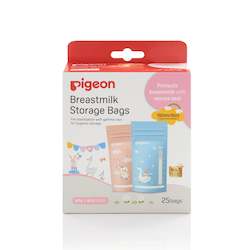 Breastfeeding Accessories: Breast Milk Storage Bag 180ml 25pcs - Animals