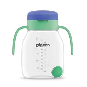 Bottles: StarTouch Straw Cup with Gravity Ball 250ml - Mint to Be