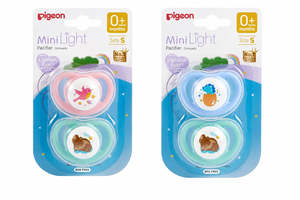 Soothers: MiniLight Pacifier (2pc) (S) - Boys/Girls Assorted