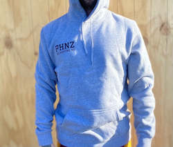 Frontpage: Grey Hoodie