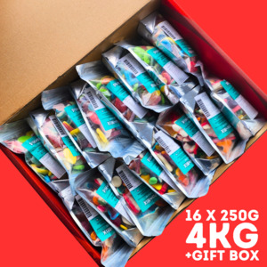 Sweetboxes: Christmas Bulk Gift Box - 16 x 250g bags