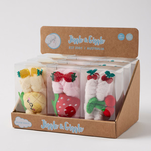 Products: Jiggle & Giggle Kids Spa Headband & Hair Clip CDU 12pcs/3 Asst