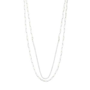 New Arrivals: Rowan Recycled Necklace 2-in-1 - Silver Plated