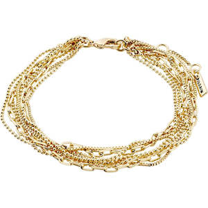 Gold Jewellery 1: Lilly Chain Bracelet - Gold Plated
