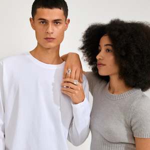 Rings 1: Diego Recycled Ring - Silver Plated