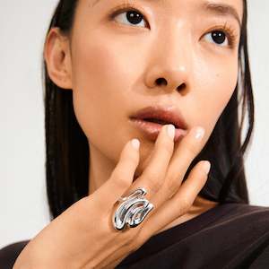 Adriel Recycled Ring - Silver Plated