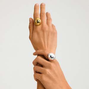 Rings 1: Jameson Recycled Ring - Gold Plated