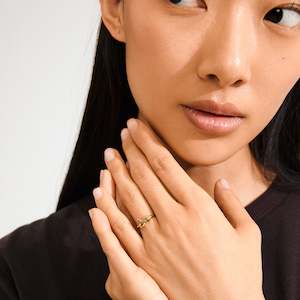 Rings 1: Lulu Recycled Ring - Gold Plated