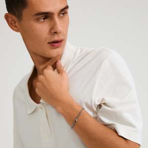 Bracelets: Indie Blue Bracelet - Gold Plated