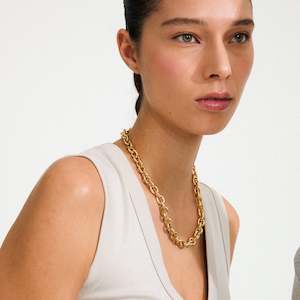 Necklaces 1: Phase Recycled Necklace - Gold Plated