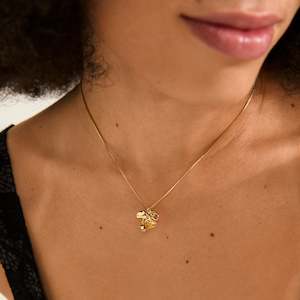 Necklaces 1: Luis Recycled Necklace - Gold Plated