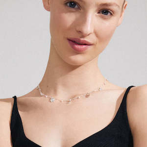 Prucence Recycled Necklace - Silver Plated