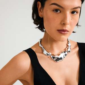 Silver Jewellery: Free Recycled Necklace - Silver Plated