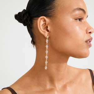 Earrings 1: Basil Earrings - Gold Plated