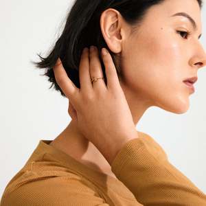 Rings 1: Lulu Recycled Multi Ring - Gold Plated