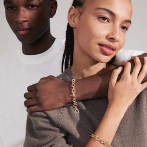 Bracelets: Amiri Recycled Bracelet - Gold Plated