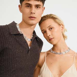 Shift Necklace - Silver Plated