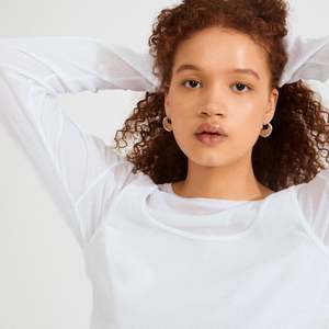 Sense Hoop Earrings - Silver Plated