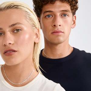 Parisa Necklace - Silver Plated