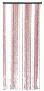 Products: Bali Teak Bead Door Curtain - Pillar