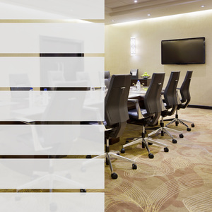 Embossed Frosted Stripe Privacy Film - Pillar