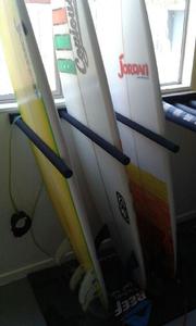 For Bikes Kayaks Surf Sup: Quad Vertical Surf Rack (Steel)