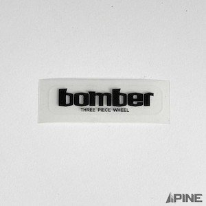 Products: Bomber Lip Label Pine Engineering