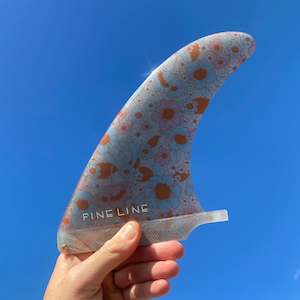 Single Fins: 6.5" Pineline Mid - Floral - Limited Edition